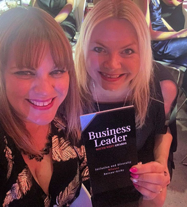 L-R: Lucy Harttrup, head of marketing and business development, and Anna Wilson, executive partner.